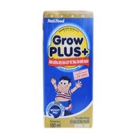 Sữa NutiFood Grow Plus + Hương Vani Cho Trẻ Tăng Cân Khỏe Mạnh (180ml)