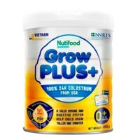Sữa Nutifood GrowPLUS+ Vàng (Sữa non) cho bé 0-12 tháng 850g