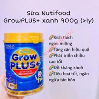 Sữa Nutifood GrowPLUS+ xanh 900g (>1y)