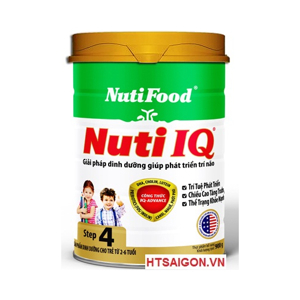 Sữa NutiFood Nuti IQ Step 4 - 900g (2 - 4 tuổi)