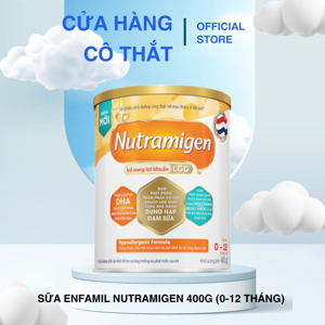 Sữa bột Nutramigen A+ - hộp 400g (dành cho trẻ từ 0 - 12 tháng)