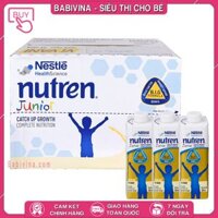 Sữa Nutren Junior 200ml | Cho Trẻ 1-12 Tuổi | Dạng Nước Pha Sẵn, Thùng 24 Hộp 200ml | Mua Nutren Junior, Chính Hãng Nestle Giá Rẻ Nhất Tại Babivina