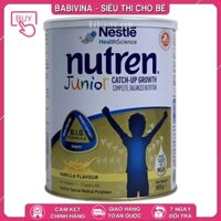 Sữa Nutren Junior 850g | Dinh Dưỡng Cho Trẻ Từ 1-12 Tuổi, Biếng Ăn, Suy Dinh Dưỡng, Thấp Còi, Tiêu Hóa Kém, Tăng Cân Vượt Trội | Mua Nutren Junior Chính Hãng Nestle, Giá Rẻ Nhất Tại Babivina