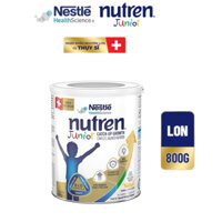 Sữa Nutren Junior hộp 850gr Thuỵ Sĩ mẫu mới