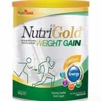 Sữa nutri gold weight gain lon 900g, tăng cân cho người gầy từ 3tuoi.