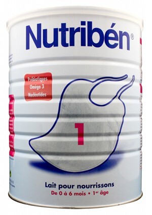 Sữa bột Nutriben 1 - hộp 900g (dành cho trẻ từ 0-6 tháng tuổi)