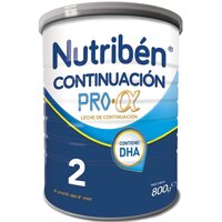 Sữa Nutribén Continuación 2 của Pháp cho trẻ từ 6 đến 12 tháng hộp 800g