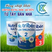 Sữa Nutriben Nhập Khẩu Số 1 Lon 800g, Bé 0-6 Tháng