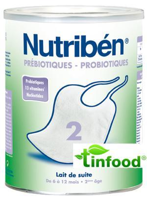 Sữa bột Nutriben 2 - hộp 900g (dành cho trẻ từ 6 - 12 tháng)