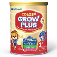 Sữa Nutricare Colos Grow Plus 1+ dinh dưỡng cho trẻ nhẹ cân thấp còi 850gam