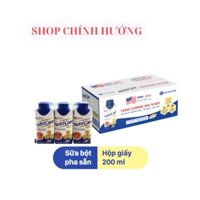 Sữa NutriCare Gold dạng pha sẵn nắp vặn tiện lợi hộp 200ml thùng 18 chai