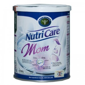 Sữa bột Nutricare Mom - hộp 400g (dành cho bà mẹ mang thai và cho con bú)