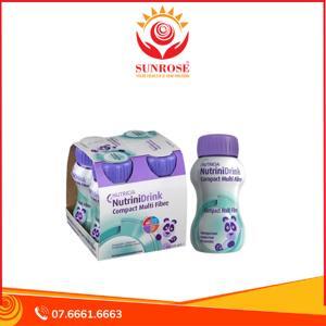 Sữa Nutricia Nutrinidrink Compact Multi Fibre của Đức lốc 4 chai 125ml