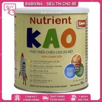 Sữa Nutrient Kao 700g | Trẻ 1-6 Tuổi Cao Lớn, Khỏe Mạnh Vượt Trội | Mua Sữa Kao Chính Hãng VIện Dinh Dưỡng, Giá Rẻ Nhất Tại Babivina