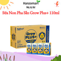 Sữa Nutrifood Grow Plus+ Sữa non vàng - Tăng đề kháng (Thùng 48 hộp - 110ml) (Thùng) - hanzomart