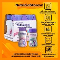 Sữa NutriniDrink Compact Muilti Fibre Chai 125ml