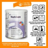 Sữa Nutrison Powder Hộp 430g Dành Cho Người Sau Mổ, Người Già, Người Có Hệ Tiêu Hoá Kém