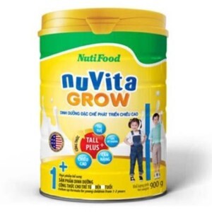 Sữa Nuvita Grow 1+ 900g (1-3 tuổi)