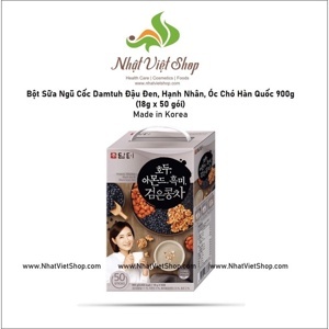 Sữa óc chó, đậu đen, hạnh nhân Hàn Quốc