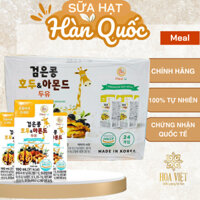 Sữa Óc Chó, Hạnh Nhân, Đậu Nành Đen thương hiệu MealU (Thùng 24 Hộp x 190ml)
