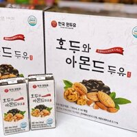 Sữa óc chó hạnh nhân đỗ đen Hàn Quốc