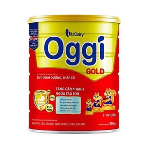 Sữa Oggi Gold 900g tăng cân nhanh, ngừa táo bón