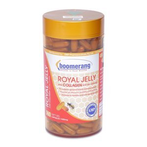 Sữa ong chúa Boomerang Royal Jelly and Collagen - 360 viên