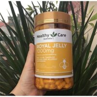 Sữa Ong Chúa chống lão hóa, làm đẹp da cho người lớn từ 18 tuổi Healthy Care Royal Jelly 1000mg365 viên
