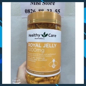 Sữa ong chúa Healthy Care Royal Jelly 1000 mg 365 viên