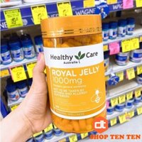 Sữa Ong Chúa Healthy Care Royal Jelly ÚC 1000mg Chống Lão Hóa, Cải Thiện Sinh Lý