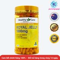 Sữa Ong Chúa- Royal Jelly 1000mg 365 viên của Healthy Care Úc