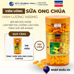 Sữa ong chúa Royal Jelly  (1450mg x 365 viên)