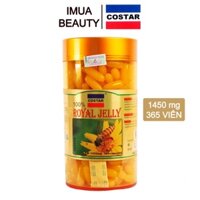 Sữa Ong Chúa Úc Costar Royal Jelly 1450mg 365 Viên Đẹp Da, Hỗ Trợ Sức Khỏe