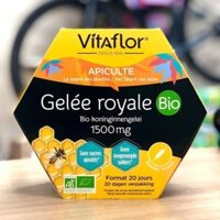 Sữa ong chúa Vitaflor Gelee Royale Bio 1500mg 20 Tép