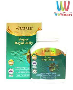Sữa ong chúa - Vitatree Super Royal Jelly 100 Viên