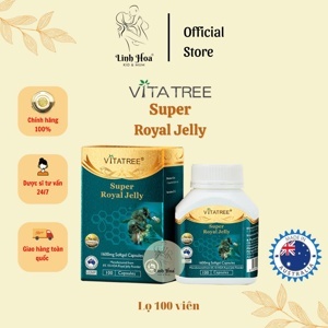 Sữa ong chúa - Vitatree Super Royal Jelly 100 Viên
