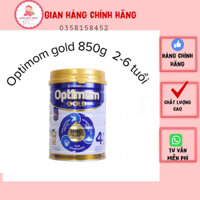 Sữa Optimum gold HMO số 4 850g (2-6 tuổi)