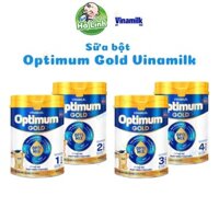 Sữa Optimum Gold Vinamilk đủ số 1, 2, 3, 4 - Lon 850g và 1,45kg - Phát triển toàn diện