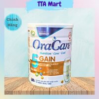 Sữa OraCare GAIN 5 - Sữa dinh dưỡng dành cho người gầy, người cần tăng cân - Sữa uống cho trẻ trên 2 tuổi lon 900g