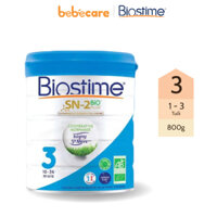 Sữa Organic Biostime SN-2 số 3 Premium 800g cho trẻ từ 10-36 tháng