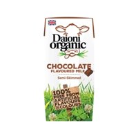 Sữa organic Daioni tách béo vị chocolate 200ml