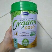 Sữa orgarnic gold của Vinamilk từ 6-12 tháng