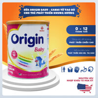 Sữa Origin baby 400g-900g cho bé từ 0 -12 tháng, nhẹ cân, ốm yếu- HMO, canxi từ tảo đỏ