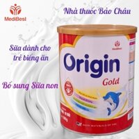 Sữa ORIGIN gold 800G dành cho trẻ biếng ăn, chậm tăng cân.