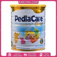 Sữa Pediacare Gold 1 900g | Dinh Dưỡng Cho Trẻ 0 - 12 Tháng Tuổi, Biếng Ăn, Chậm Lớn, Thấp Còi, Giúp Tăng Cân Vượt Trội | Mua Sữa Pediacare Gold Chính Hãng Viện Dinh Dưỡng, Giá Rẻ Nhất Tại Babivina