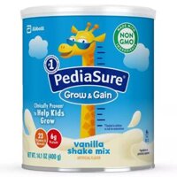 Sữa Pediasure Grow and Gain Mỹ 400g vani (trẻ 2-13 tuổi)