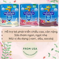 Sữa Pediasure Grow & Gain 400g Đủ Vị Vanilla, Strawberry, Chocolate