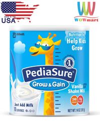 Sữa Pediasure hưu cao cổ hương Vani Pediasure Grow & Gain 397g (Mẫu cũ)