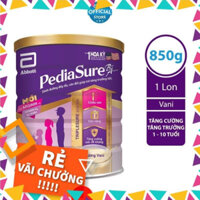 Sữa Pediasure mẫu mới 1.6kg/850gr