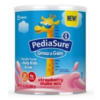 Sữa Pediasure Mỹ Grow & Gain Shake Mix 400g – Dâu